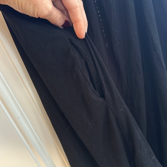 nwot ARKNIOK Romper Sleeveless Strap Loose Adjustable Black Romper Womens Size S - Picture 3 of 7